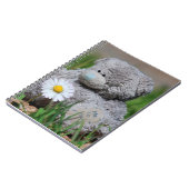 Cute Teddy Bear met Daisy Notitieboek (Linkerzijde)