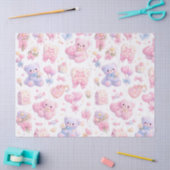Cute Teddy Bear Moeder Clipart Bundel | Pastel Wat Tissuepapier (Craft)