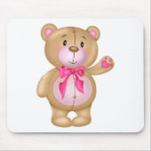 Cute Teddy Bear Muismat (Voorkant)