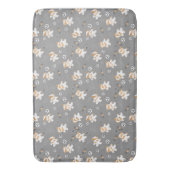 Cute Teddy Bear Mummies and Skulls Badmat (Voorkant Verticaal)