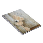 Cute Teddy Bear Notitieboek (Rechterzijde)