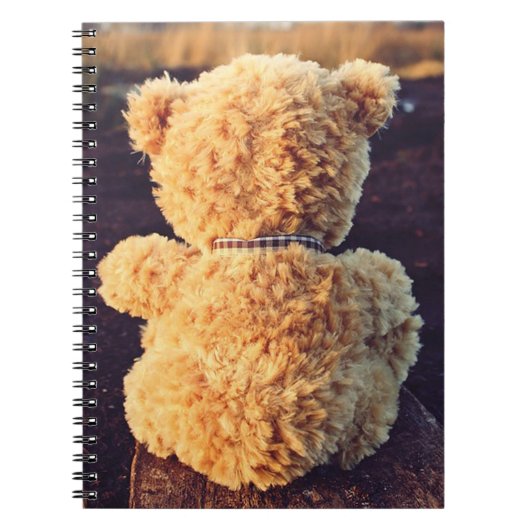 Cute Teddy Bear Notitieboek (Voorkant)