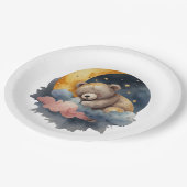 Cute Teddy Bear Papieren Bordje (Gekanteld)