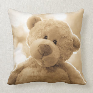 Cute Teddy Bear Pillow   Poëzie achteraan Kussen