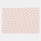 Cute Teddy Bear Pink Gecoördineerd Inpakpapier Vel (Voorkant 2)