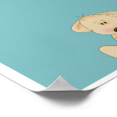 Cute Teddy Bear poster (Hoek)