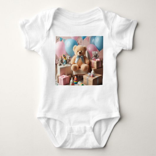 Cute Teddy Bear Romper (Voorkant)
