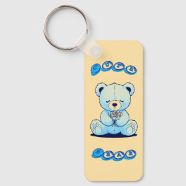 Cute Teddy Bear Sleutelhanger