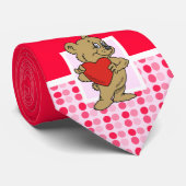 Cute Teddy Bear Stropdas (Opgerold)