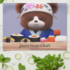 Cute Teddy Bear Sushi Chef Theedoek