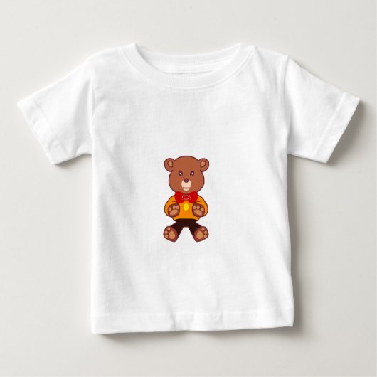 Cute Teddy Bear T-Shirt (Voorkant)