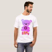 Cute Teddy Bear T-Shirt (Voorkant volledig)