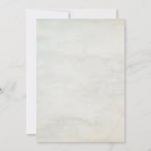 Cute Teddy Bear Waterverf Baby shower Kaart (Achterkant)