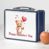 Cute Teddy Bear with Heart – Happy Valentine’s Day (In situ)