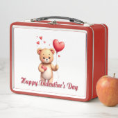 Cute Teddy Bear with Heart – Happy Valentine’s Day (In situ)