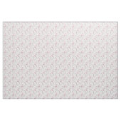 Cute Teddy Bears and Clouds Baby Girl Pattern Stof (Yard (91,4 cm))