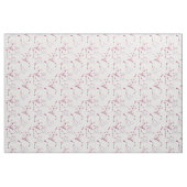 Cute Teddy Bears and Clouds Baby Girl Pattern Stof (Fat Quarter)