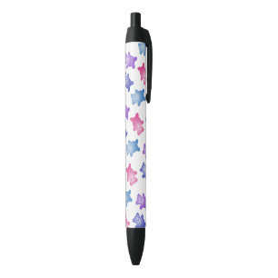 Cute Teddy Bears Children's Birthday, Baby shower Zwarte Inkt Pen