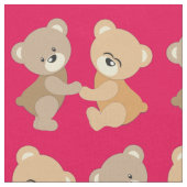 Cute Teddy Bears Stof (Close Up)