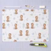 Cute Teddy Bears Tea Party Tea for Two Decoupage Tissuepapier (Craft)