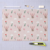 Cute teddy beer gift ballon Valentijnsdag Tissuepapier (Craft)