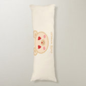 Cute teddy beer lichaamskussen (Voorkant Verticaal)