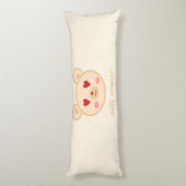 Cute teddy beer lichaamskussen (Achterkant (Verticaal))