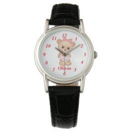 Cute Teddy Printed eWatch Horloge