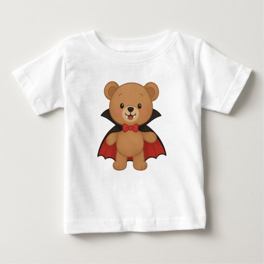 Cute Teddy Vampire Adorable Halloween Design (Voorkant)
