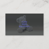 CUTE TEDDY VISITEKAARTJE (Achterkant)