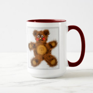 Cute teddybeer speelgoed kinderen baby shower mok