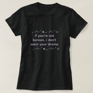 Cute Teen Aesthetic Kpop en Kdrama T-shirt