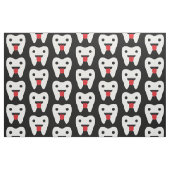 Cute Teeth Hearts Pattern Stof (Fat Quarter)