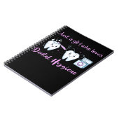 Cute Teeth tandtechnicus assistent Notitieboek (Linkerzijde)