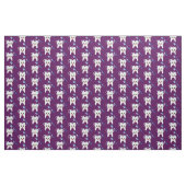 Cute Teeth Toothborstel Patroon Stof (Yard (91,4 cm))
