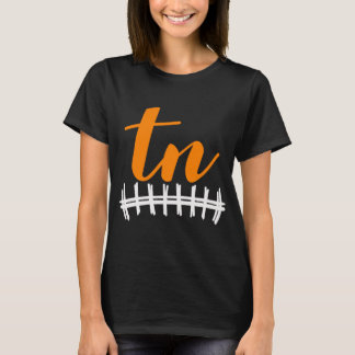 Cute Tennessee State Initialen TN Gift Cheer Fan P T-shirt
