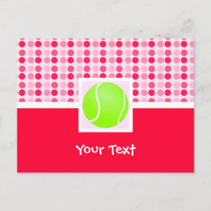 Cute Tennis Ball Briefkaart
