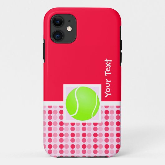 Cute Tennis Ball Case-Mate iPhone Case (Achterkant)