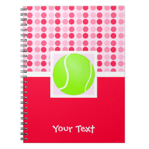 Cute Tennis Ball Notitieboek