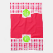 Cute Tennis Ball Theedoek (Verticaal)