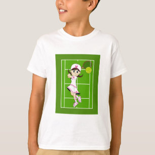Cute Tennis Girl T-shirt