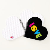 Cute Tennis LOVE - Notitieboek (Binnen)