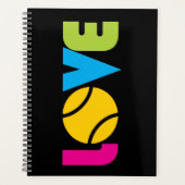 Cute Tennis LOVE - Planner (Voorkant)