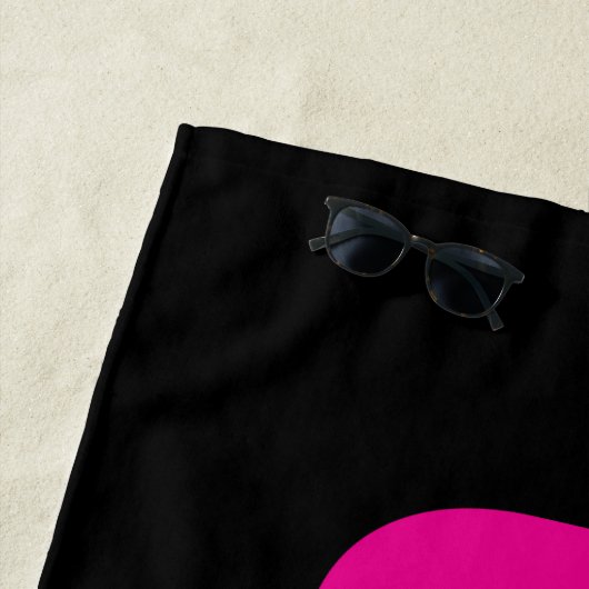 Cute Tennis LOVE -    Strandlaken (In situ)