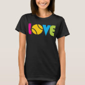 Cute Tennis LOVE - T-shirt (Voorkant)