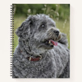Cute Terrier Dog Notitieboek (Voorkant)