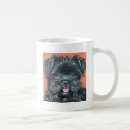 Cute Terrier Dog Painting Koffiemok