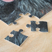 Cute Terrier Dog Painting Legpuzzel (Zijkant)