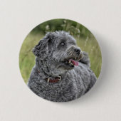Cute Terrier Dog Ronde Button 5,7 Cm (Voorkant)