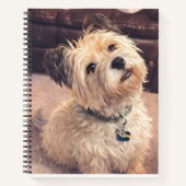Cute Terrier Dog Small Notepad Notitieboek (Voorkant)